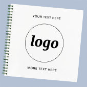 Carnet Logo simple Texte commercial promotionnel