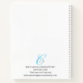 Carnet Logo TCT avec personnalisation (Dos)