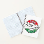 Carnet Logo vintage de Tijuana mexique. (Intérieur)