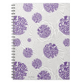 Carnet Logo Willy Wonka Psychedelic Graphisme (Devant)