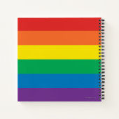 Carnet Logo Wonder Woman Rainbow (Dos)