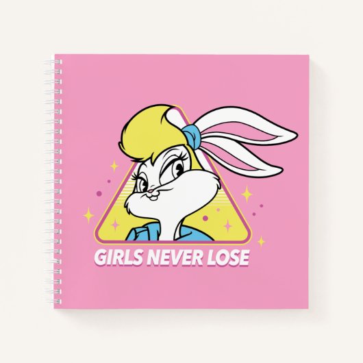 Carnet Lola Bunny Girls ne perdent jamais (Devant)