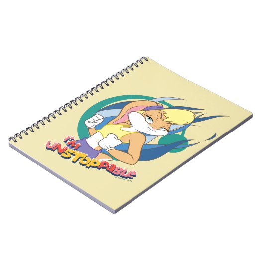 Carnet Lola Bunny "Je ne peux pas arrêter" (Côté gauche)