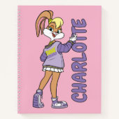 Carnet Lola TUNE SQUAD™ Varsity Heart (Devant)