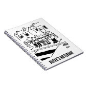 Carnet Lollipop Man utilise la Lollipop comme barrière de (Côté Droit)