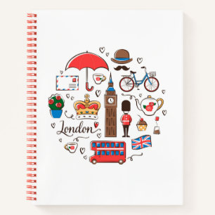 Carnet London Doodles