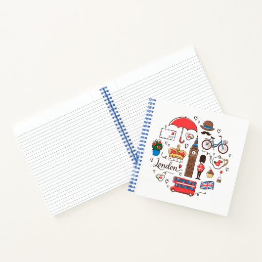 Carnet London Doodles (Intérieur)