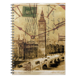 Carnet London Tower Pont clocktower big ben