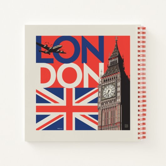 Carnet Londres Big Ben | Angleterre (Dos)