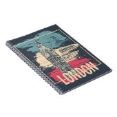 Carnet Londres Big Ben : Poster de typographie (Côté Droit)