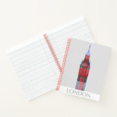 Carnet Londres Big Ben Union Jack (Intérieur)
