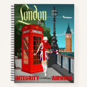 Carnet Londres Calling (Devant)