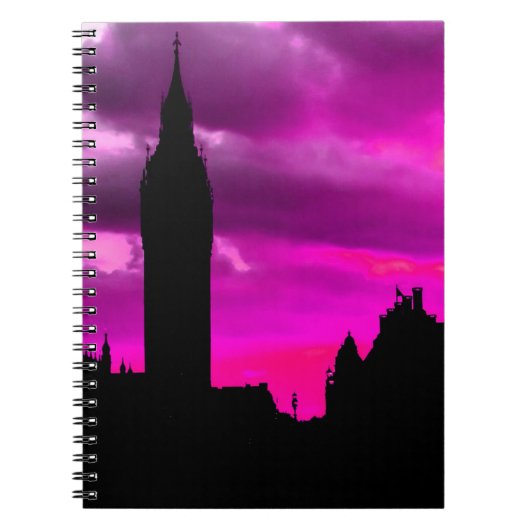 Carnet Londres City Sunset (Devant)