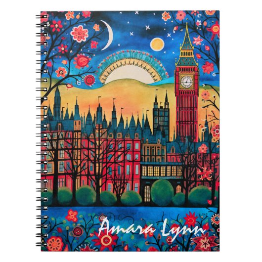 Carnet Londres Grande-Bretagne (Devant)