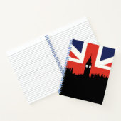 Carnet Londres Skyline | Le drapeau britannique (Intérieur)