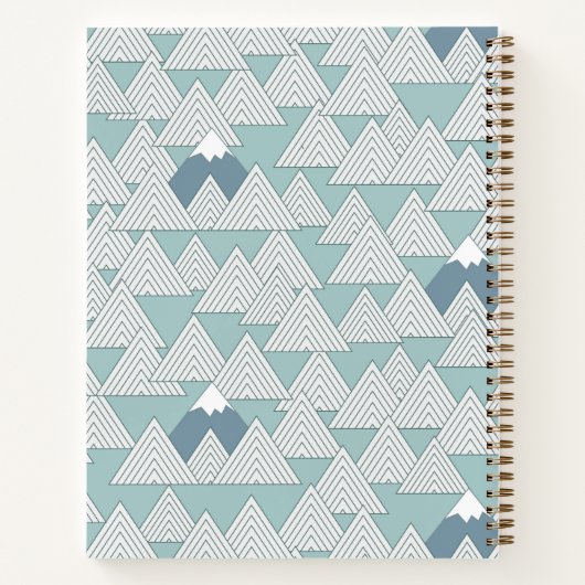 Carnet Lone Peaks Notebook (Dos)