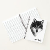 Carnet Lone Wolf élégant (Intérieur)