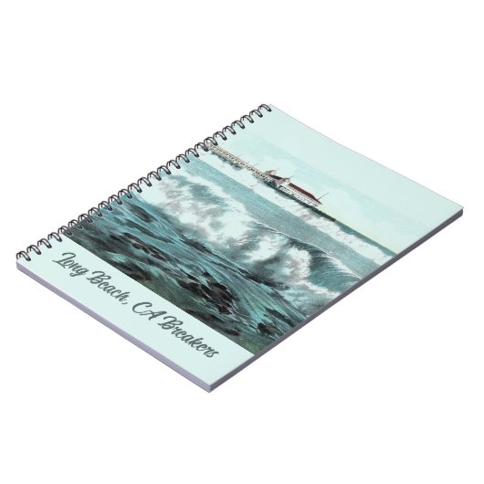 Carnet Long Beach Waves (Côté gauche)