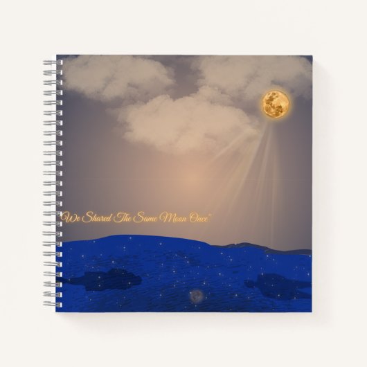 Carnet Longing au clair de lune (Devant)