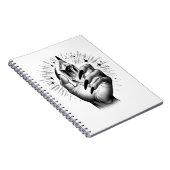 Carnet Longue Black Nails & Crystal Magie Spell Grimoire (Côté Droit)