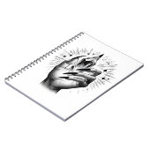 Carnet Longue Black Nails & Crystal Magie Spell Grimoire (Côté gauche)