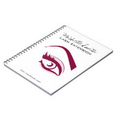 Carnet Longue icône d'extension de mèche de cils d'oeil (Côté gauche)