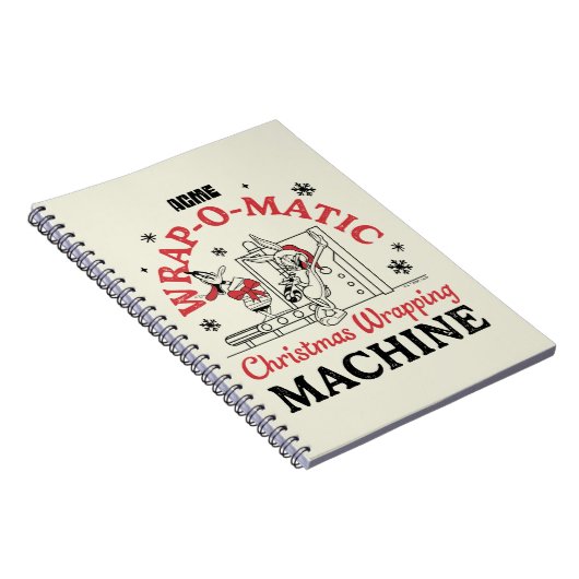 Carnet LOONEY TUNES™ | Machine à envelopper ACME-O-Matic (Côté Droit)