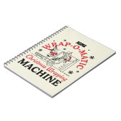 Carnet LOONEY TUNES™ | Machine à envelopper ACME-O-Matic (Côté gauche)