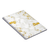 Carnet L'or scinde Texture. Elément de conception de trai (Côté Droit)