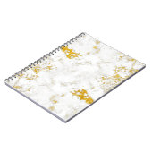 Carnet L'or scinde Texture. Elément de conception de trai (Côté gauche)