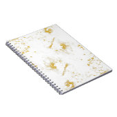 Carnet L'or scinde Texture. Elément de conception de trai (Côté Droit)