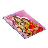 Carnet Lord Shiva Parvati (Côté Droit)