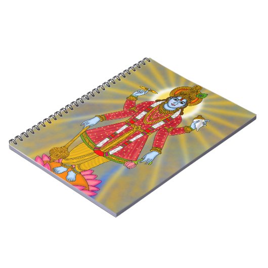 Carnet Lord Vishnu notebook (Côté gauche)