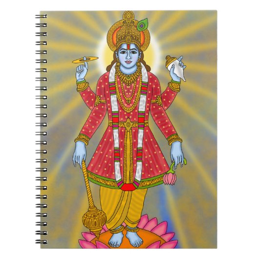 Carnet Lord Vishnu notebook (Devant)