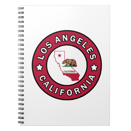Carnet Los Angeles Californie (Devant)