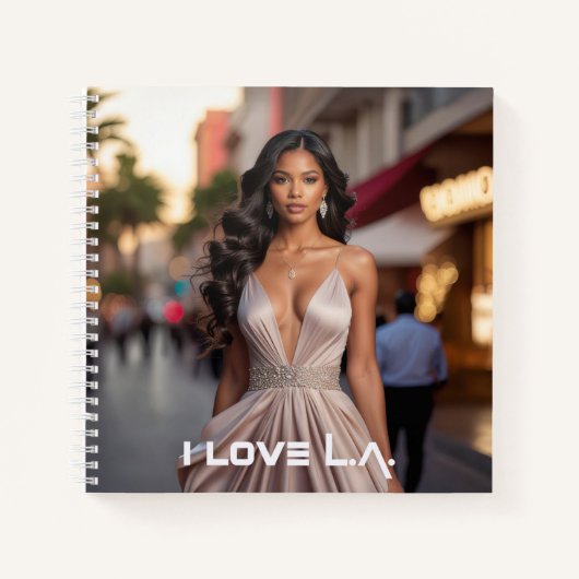 CARNET LOS ANGELES - J'AIME LA (Devant)