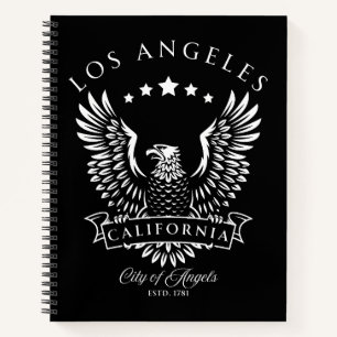 Carnet Los Angeles Ville des Anges Californie Vintage