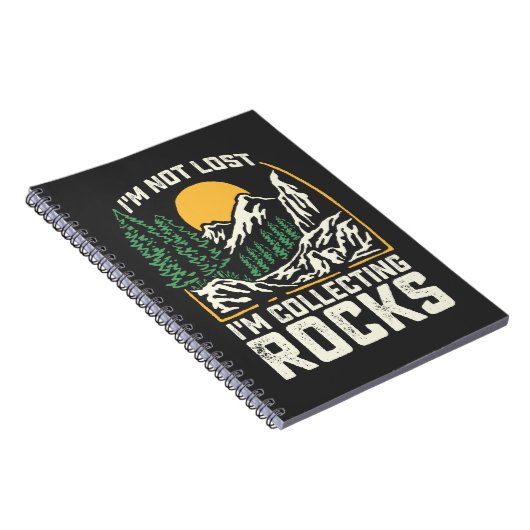 Carnet Lost I'm Collecting Rocks (Côté Droit)