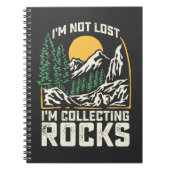 Carnet Lost I'm Collecting Rocks (Devant)