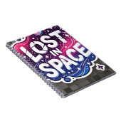 Carnet Lost in Space - Vibrant Galaxy Sticker (Côté Droit)