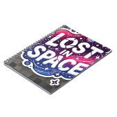 Carnet Lost in Space - Vibrant Galaxy Sticker (Côté gauche)
