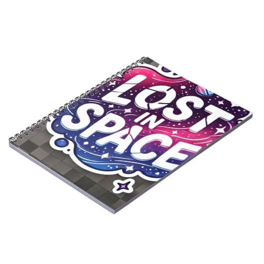 Carnet Lost in Space - Vibrant Galaxy Sticker (Côté gauche)