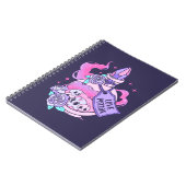 Carnet Lotion Potion mignonne Pink Halloween Potion Boute (Côté gauche)