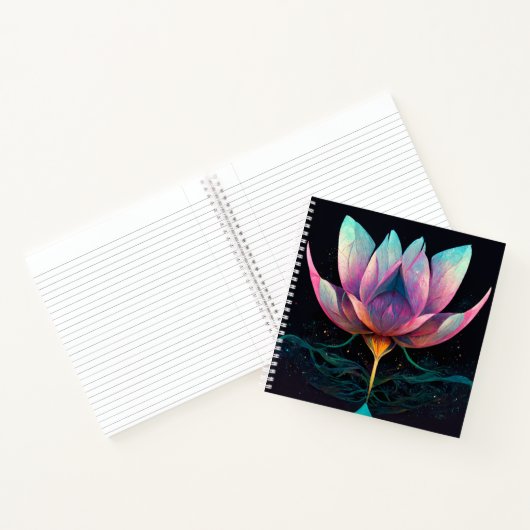 Carnet Lotus cosmique (Intérieur)