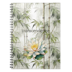 Carnet Lotus de Transcendance Bambou Sérénité Bouddhisme
