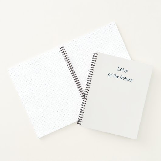 Carnet Lotus des Océans (Intérieur)