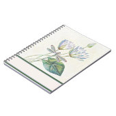 Carnet Lotus et libellule (Côté gauche)