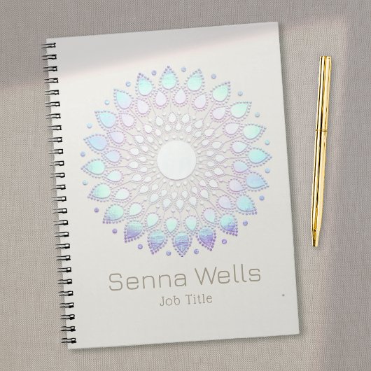Carnet Lotus Flower Mandala