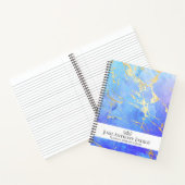 Carnet *~* Lotus Gold Pastel Nebula Galaxy Universe AP3 (Intérieur)