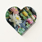 Carnet Lotus jaune, blanc (Dos)